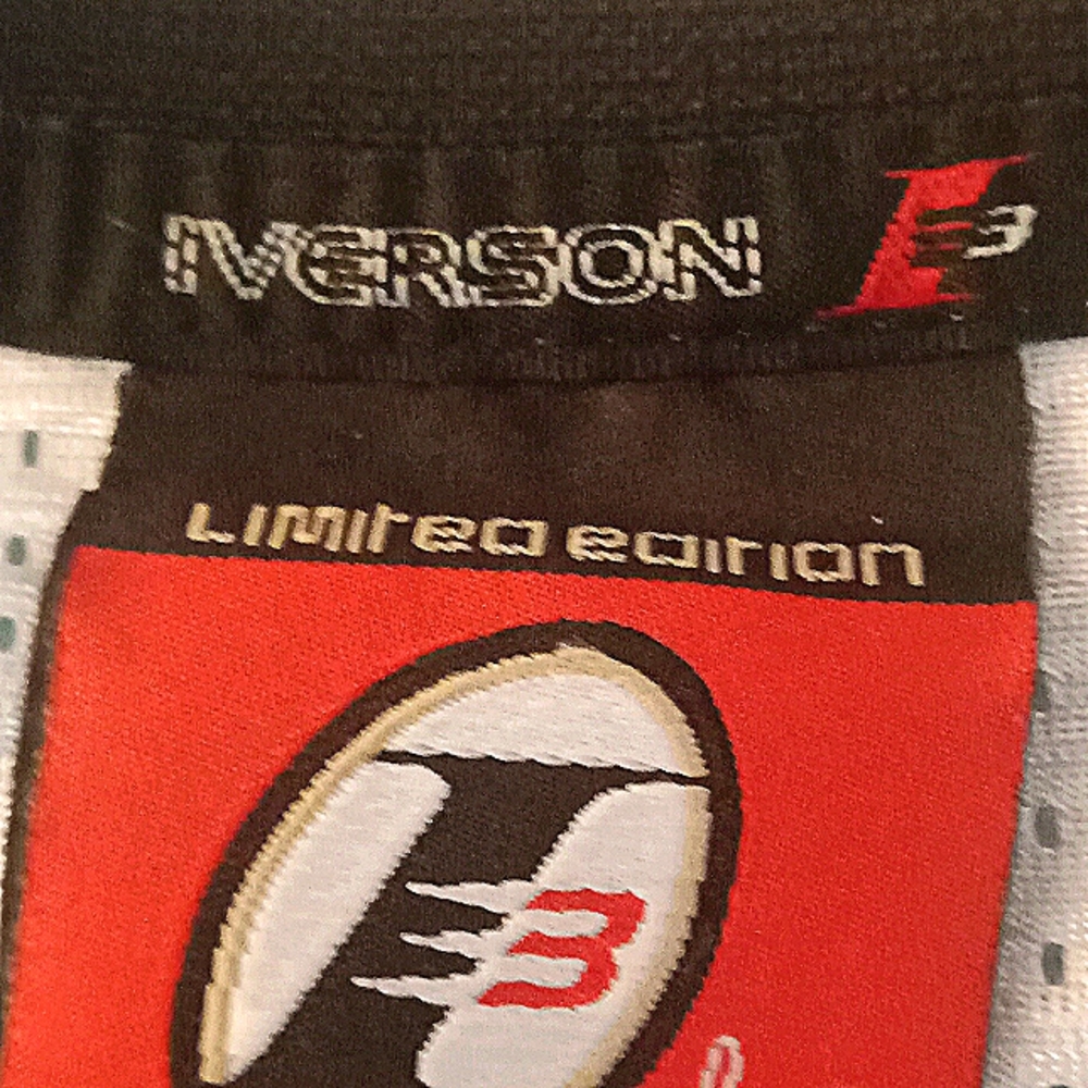 Authentic Apparel Edition Allen Iverson Basketball Jersey (Sz-L) Limited edition - Picture 6 of 10